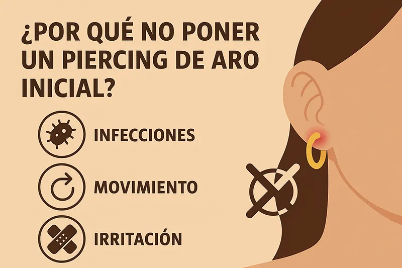 piercing de aro primera puesta