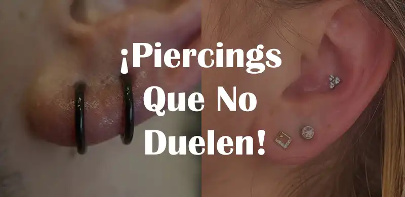 Piercings menos dolorosos para tu primera vez